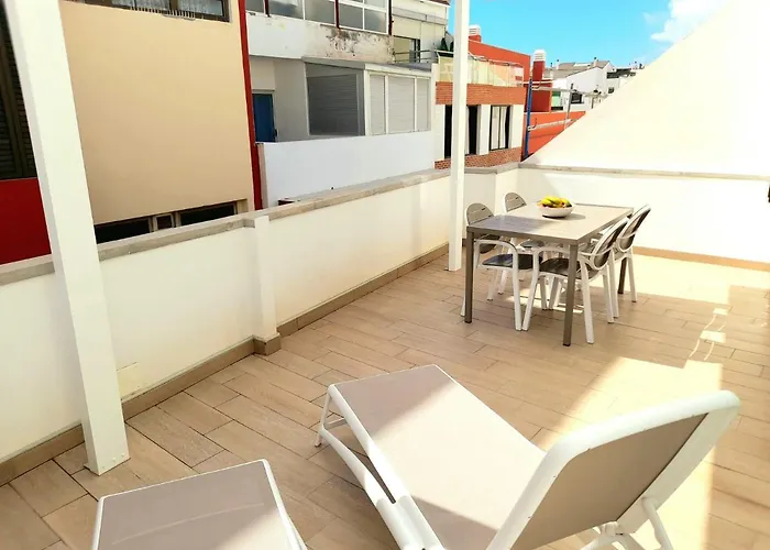 Appartamento Malibú Canteras ático 22 Con Terraza - Penthouse With Terrace Las Palmas de Gran Canaria