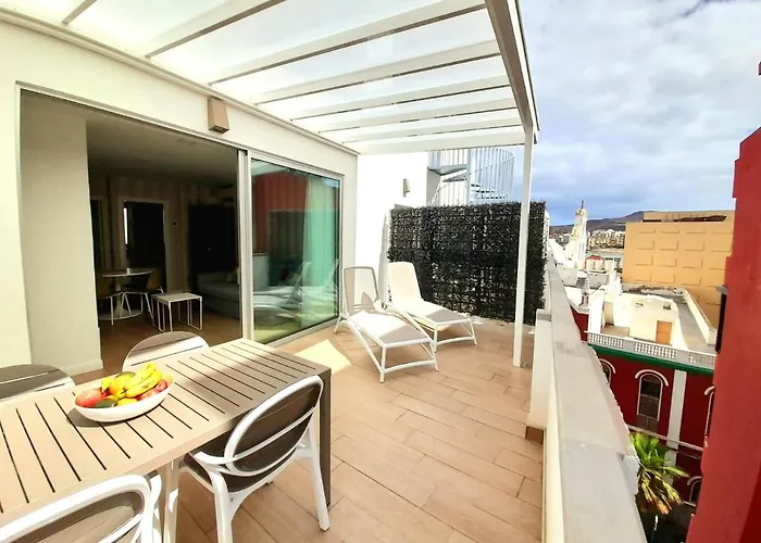 Malibu Canteras Atico 22 Con Terraza - Penthouse With Terrace (adults Only) Apartment Las Palmas de Gran Canaria